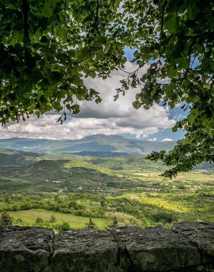 Apartman Sirena Pićan Exteriör bild